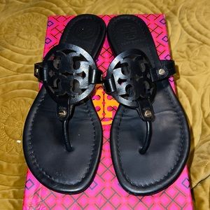 Tory Burch Miller Black Sandal 7.5